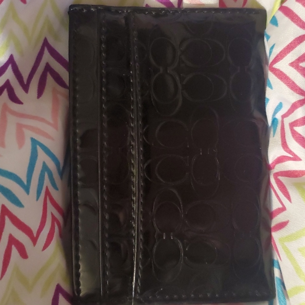 *Authentic Coach ID/Card holder